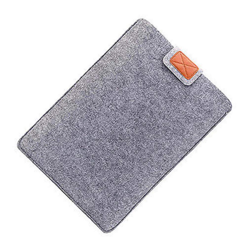 Wasserdichte Slim Laptoptasche aus Wollfilz für 11 bis 15 Zoll Geräte-Yabubestshop