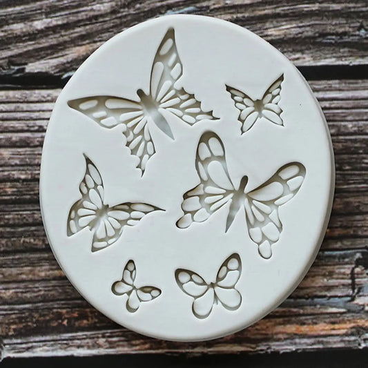 Fondant Silikonform Schmetterling für Kuchen Dekorieren und Backen