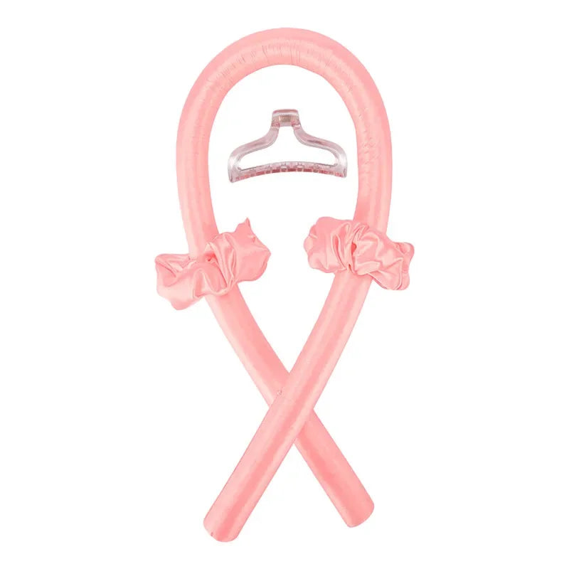 Hitzefreies Locken Stirnband Seide: Weiche Locken über Nacht – Kein Hitzeschaden