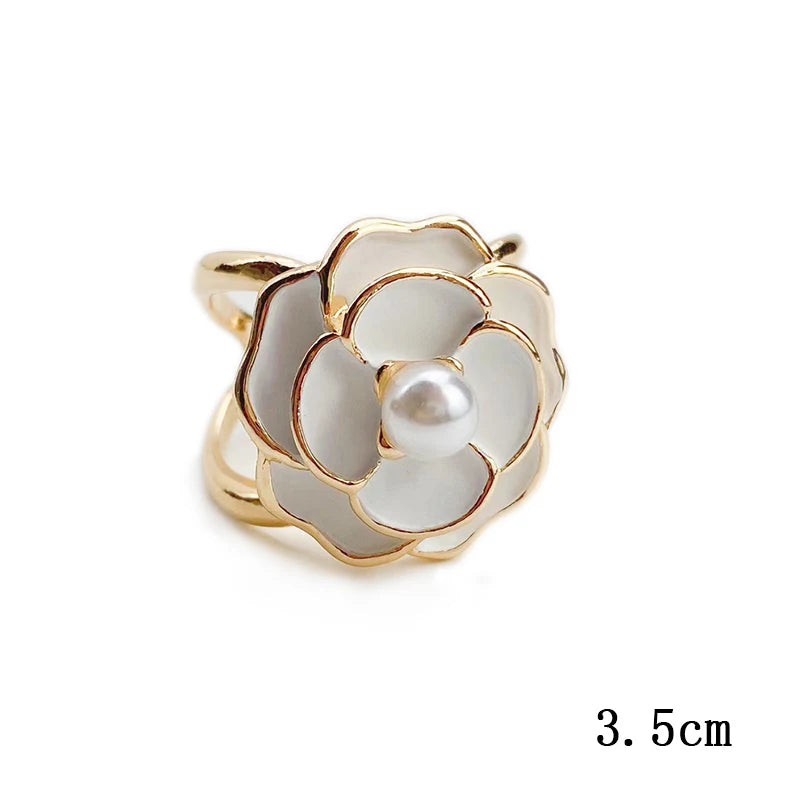 Elegante Perlen-Schal Schnalle – Multifunktionales Accessoire für Damen aus Eisen