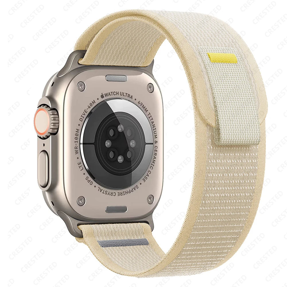 Robustes Nylon Armband für Apple Watch Ultra und alle Serien