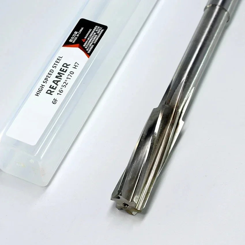 Präzise Metall-Reibahle HSS Kobalt Spiralflöte H7, 2-16 mm Schaft