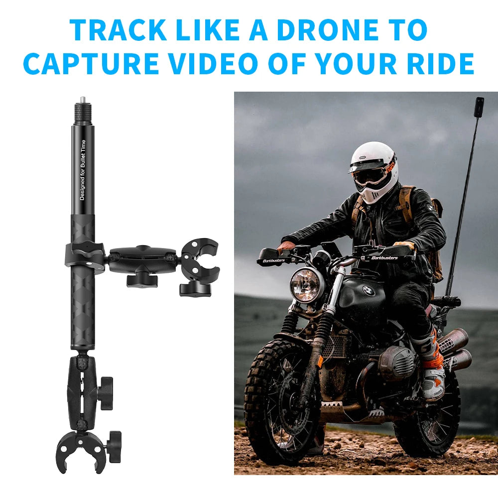 Praktischer Motorradhalter für Action Kameras