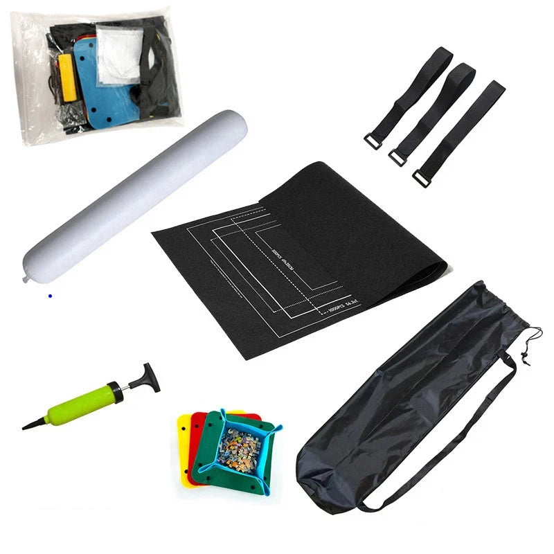 Puzzle-Rollmatte für 1500–3000 Teile | Filz-Aufbewahrung mit Tasche-Yabubest - Home & More