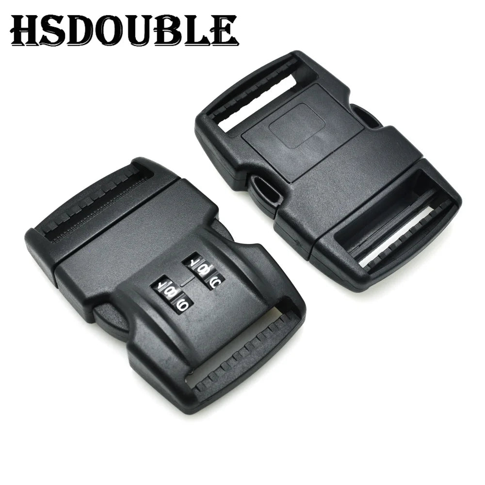 Sicherheitsverschluss mit Zahlenschloss für Gurtband Rucksack Tasche