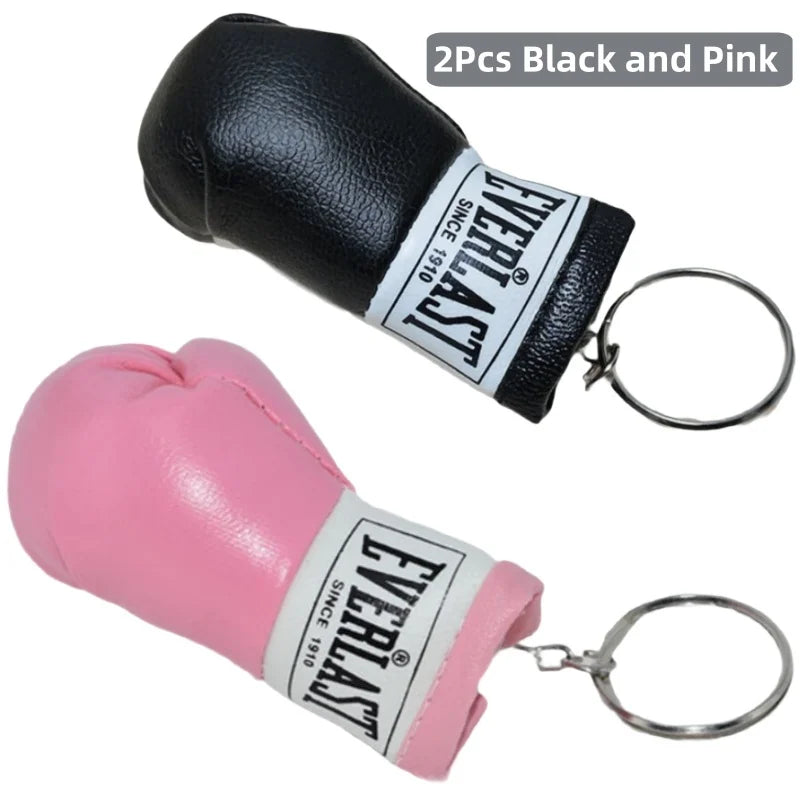 Moderner 2 teiliger Leder Schlüsselanhänger Sport Design