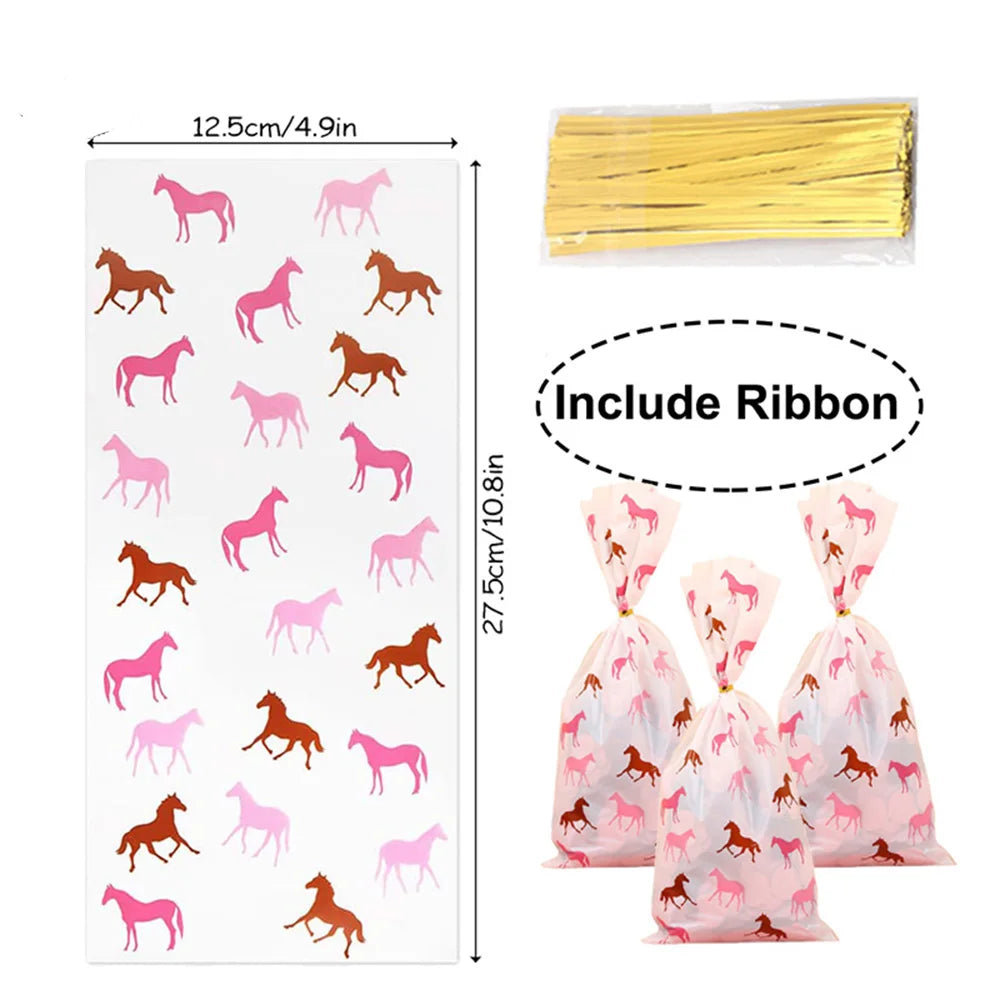 Robuste Geschenkbeutel mit Bändern für Süßigkeiten und Präsente