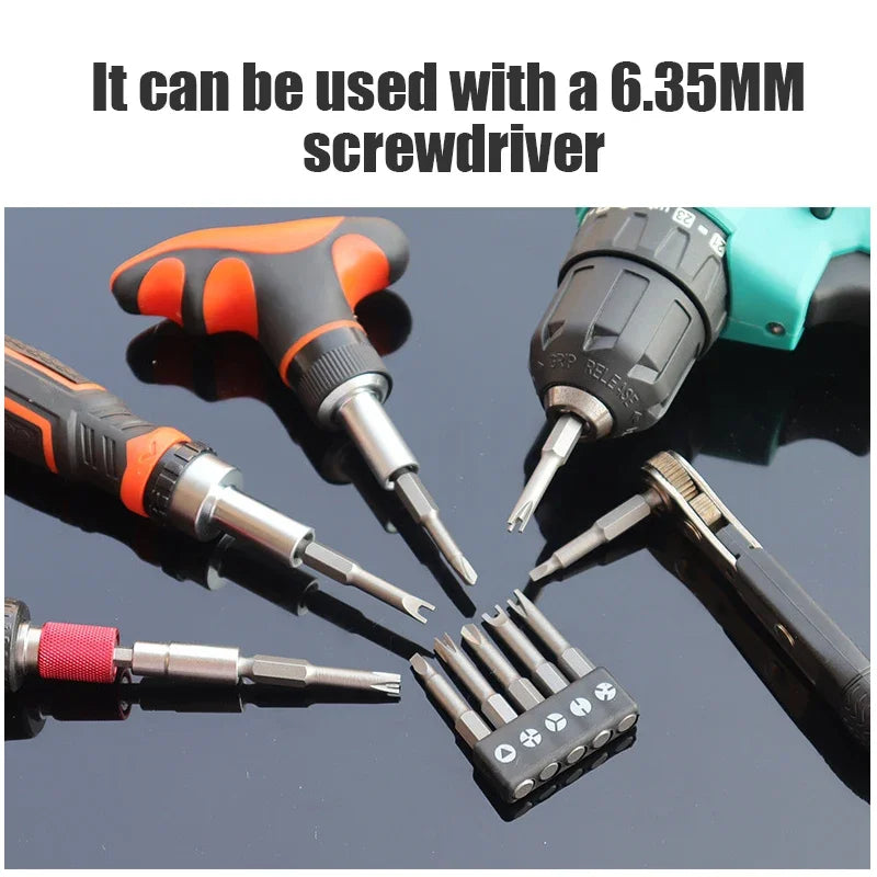 Präzisions Schraubendreher Bits Set Magnetisch 1/4 Y U Dreieck Werkzeug