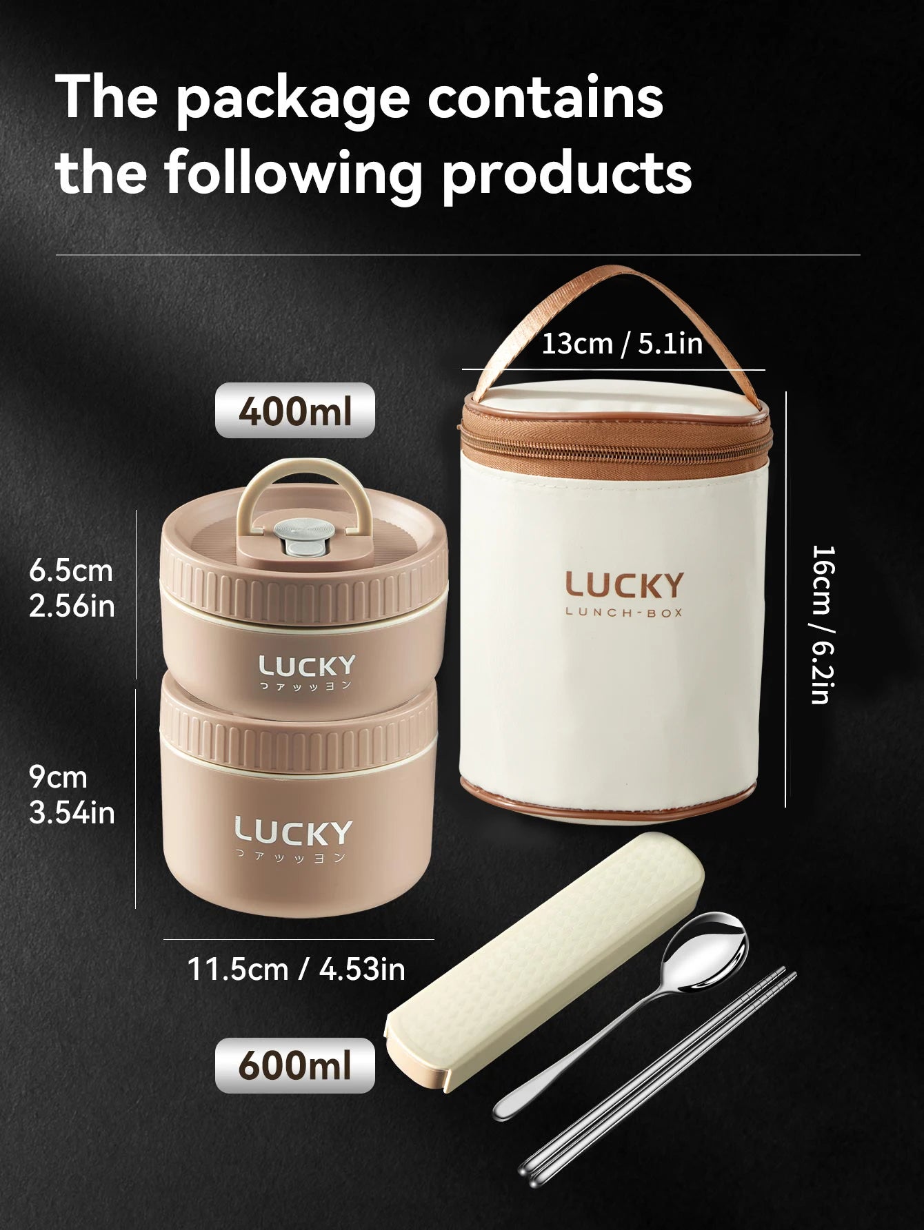 Thermische Brotdose Edelstahl niedlicher Bär tragbare Bento Box Kinder