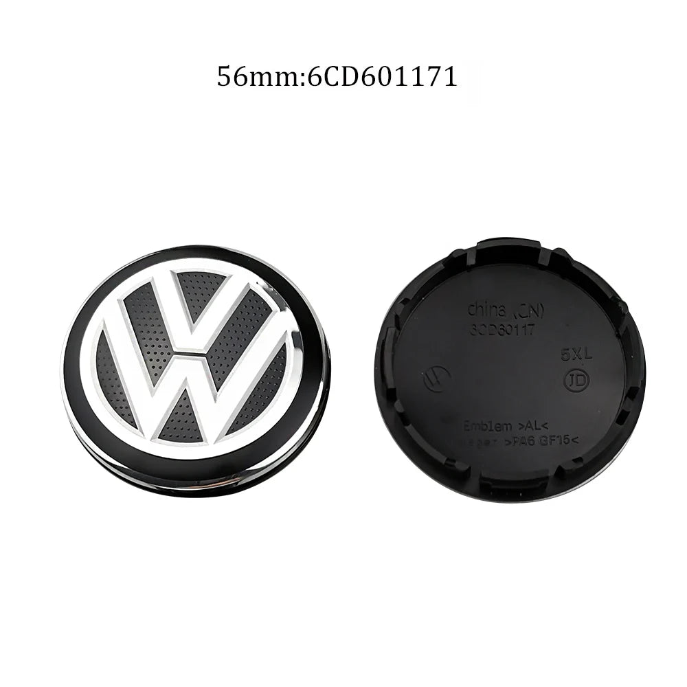 4er Radnabenkappen Set 55 56 60 63 65 70 mm ABS Aluminium