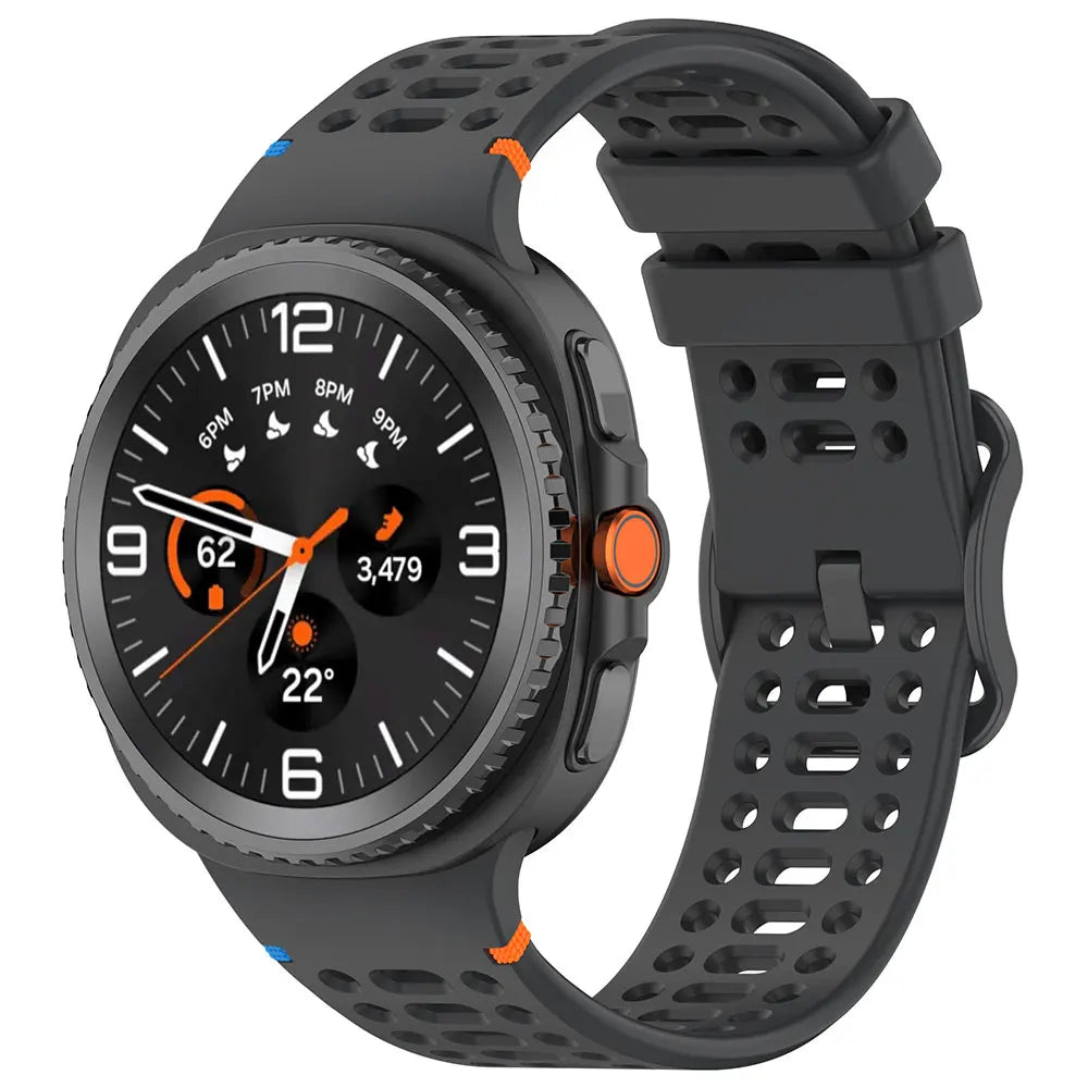 Silikon Ersatzarmband für Smartwatch 40 44 47 mm Sport komfortabel