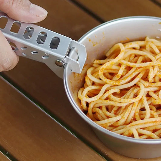 Camping Topfclip Anti-Verbrühung Aluminiumclip Picknick Outdoor Kochgeschirr