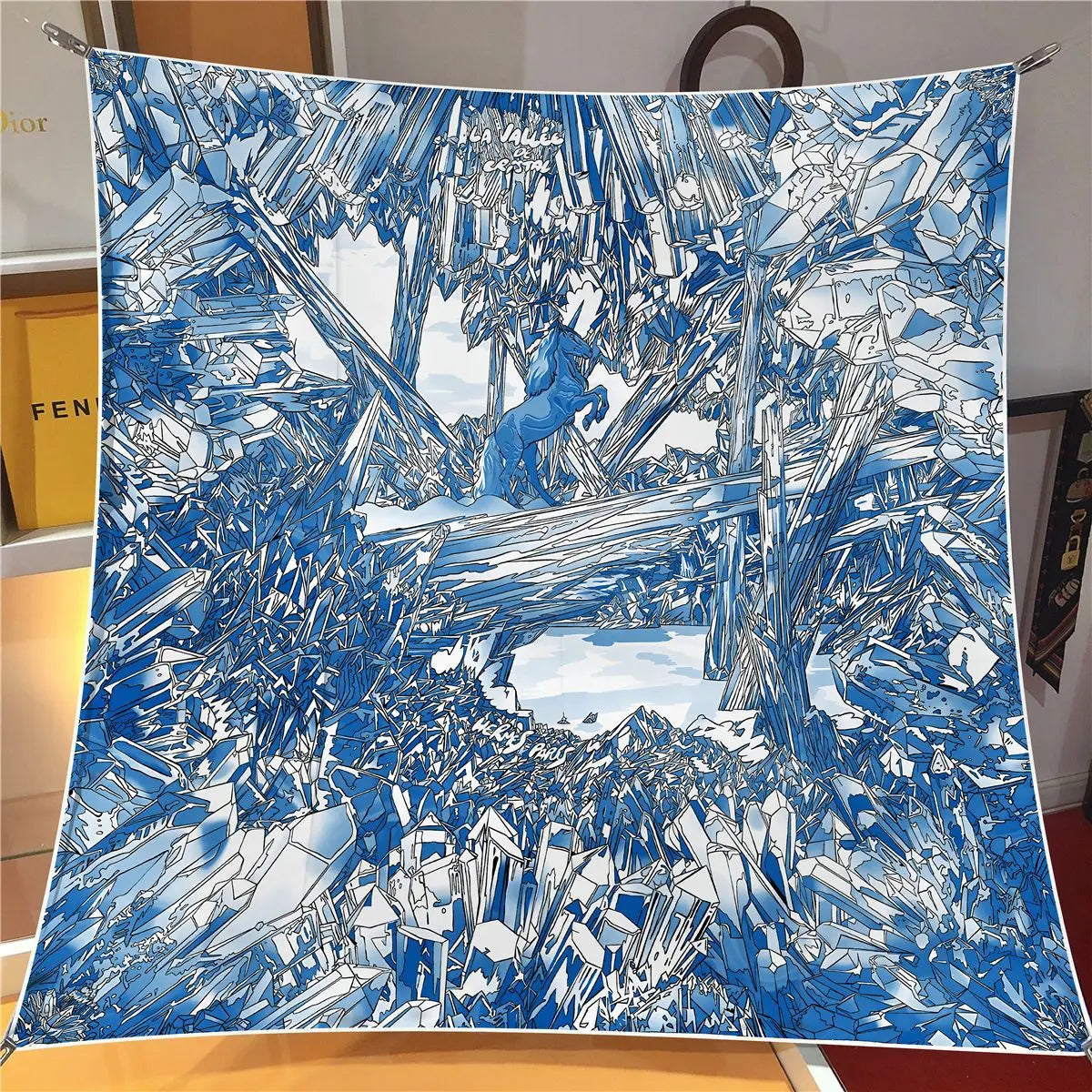 Stylisches bedrucktes Bandana Kopftuch Unisex vielseitig tragbar