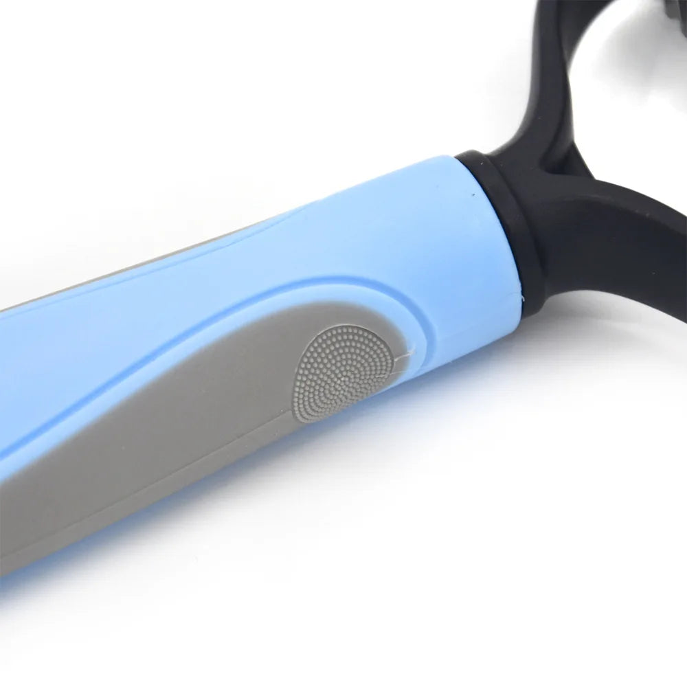 Professioneller Edelstahl Hundebürsten Kamm zur Haarentfernung