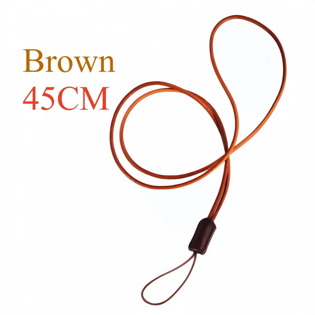 Echtes Leder Auto Schlüsselanhänger Handgewebtes Seil 13 bis 45 cm