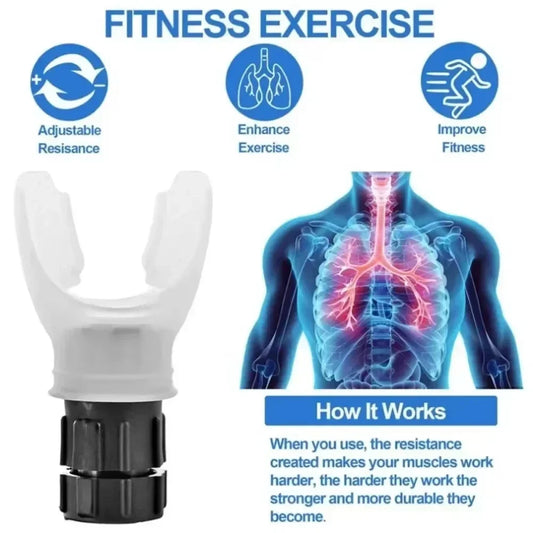 Flexibler Atemtrainer im 1/2/5er Set – Tragbar, widerstandsstark für Top-Fitness