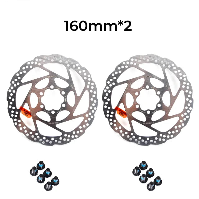 Fahrrad Bremsscheibe 6 Bolzen MTB Rennrad Rotor 160mm 180mm Edelstahl Kühlung