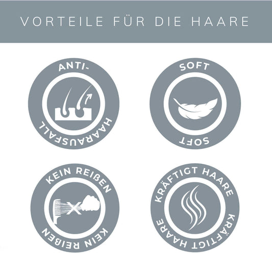 Sanfte Entwirrungsbürste für empfindliches Haar und Haarausfall-KÖsmetik