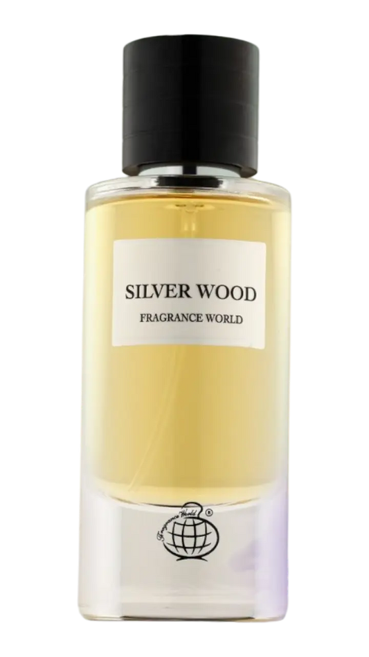 Fragrance World Silver Wood Eau de Parfum 80 ml Damen Holzig Frisch-BEAUTY PLATZ