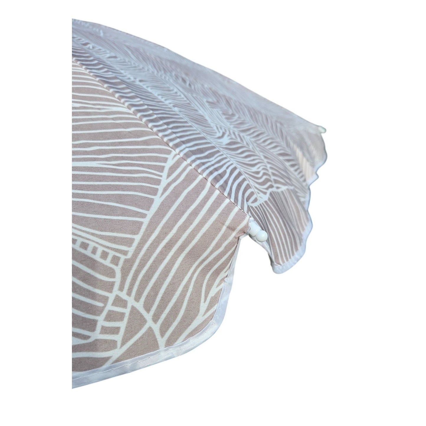 Flexibler Sonnenschirm mit UV Schutz 30 und Blätter Muster