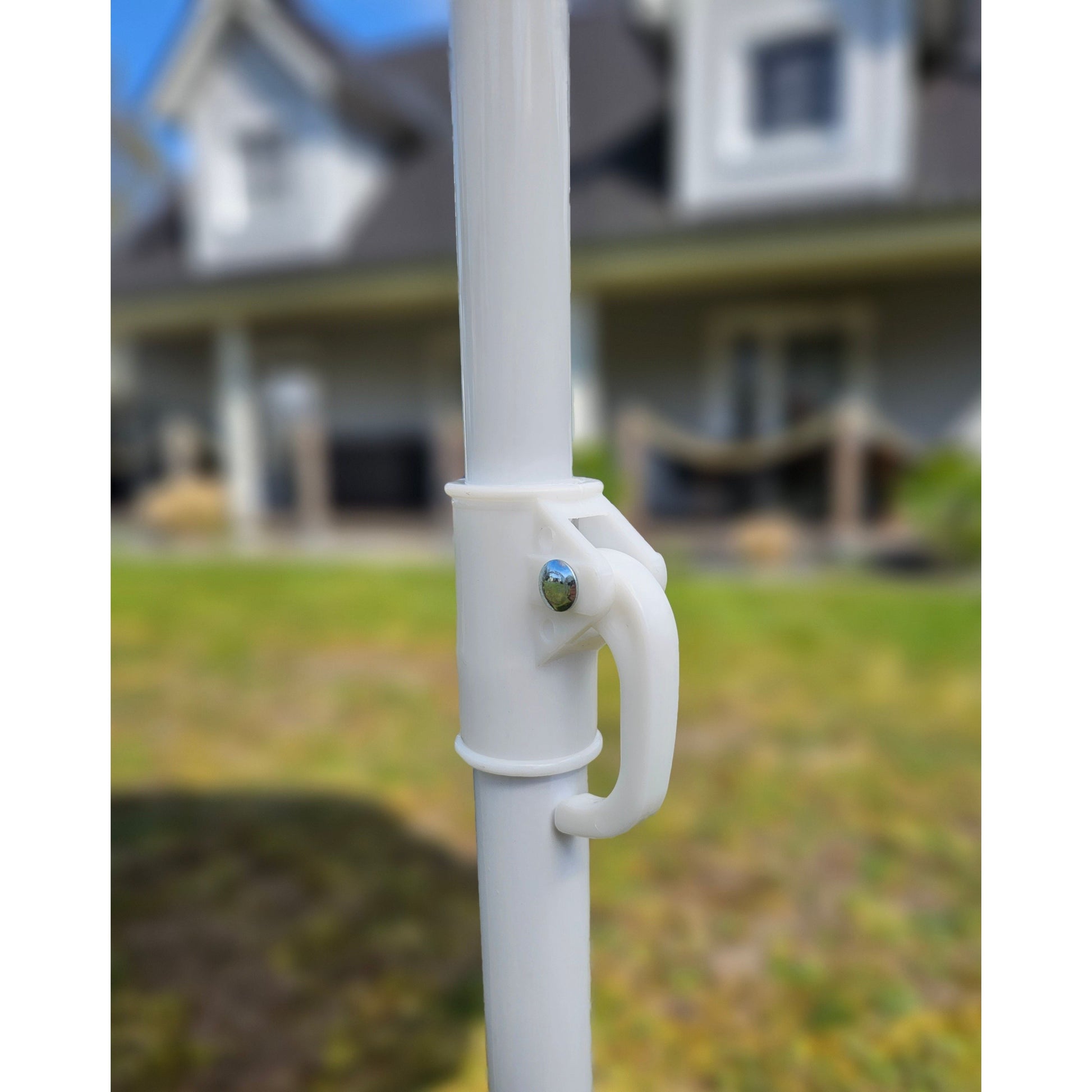 Bunter Sonnenschirm mit UV Schutz 30 Gestreift 155 cm