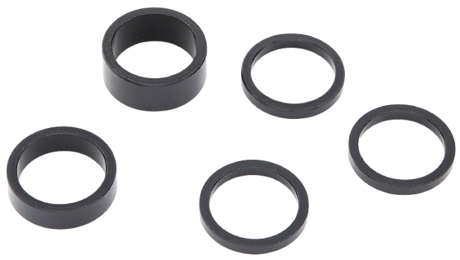 Leichte Aluminium Spacer für präzise Fahrrad Lenkereinstellung