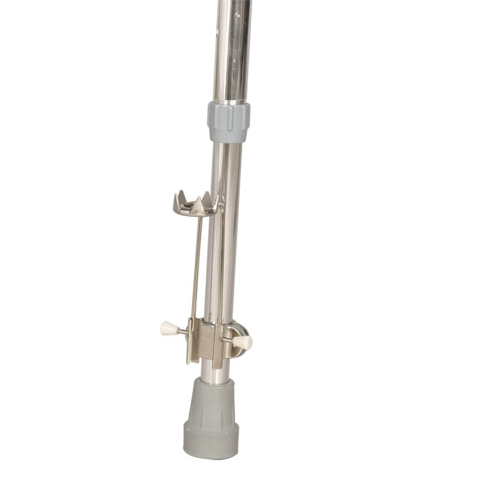 Eiskralle (Spike) für Gehstock & Gehstützen – klappbar, Edelstahl