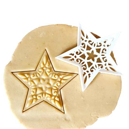 Stern Keksausstecher aus robustem PLA für perfekte Plätzchen backen