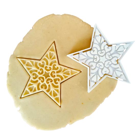 Stern Keksausstecher Ausstechform Perfekte Weihnachtskekse Backzubehör