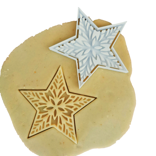 Stern Keksausstecher aus PLA für kreative und präzise Backideen