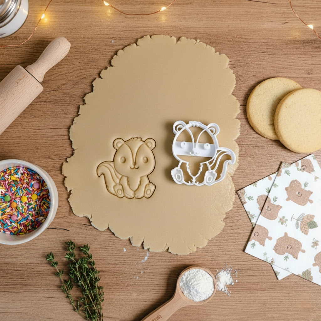 Streifenhoernchen Ausstechform Keksausstecher fuer Backspaß