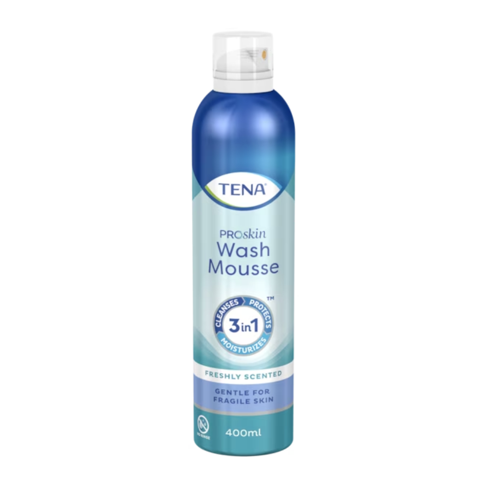 TENA ProSkin Wash Mousse, 3-in-1 Waschschaum | Packung (400 ml)-Altruan