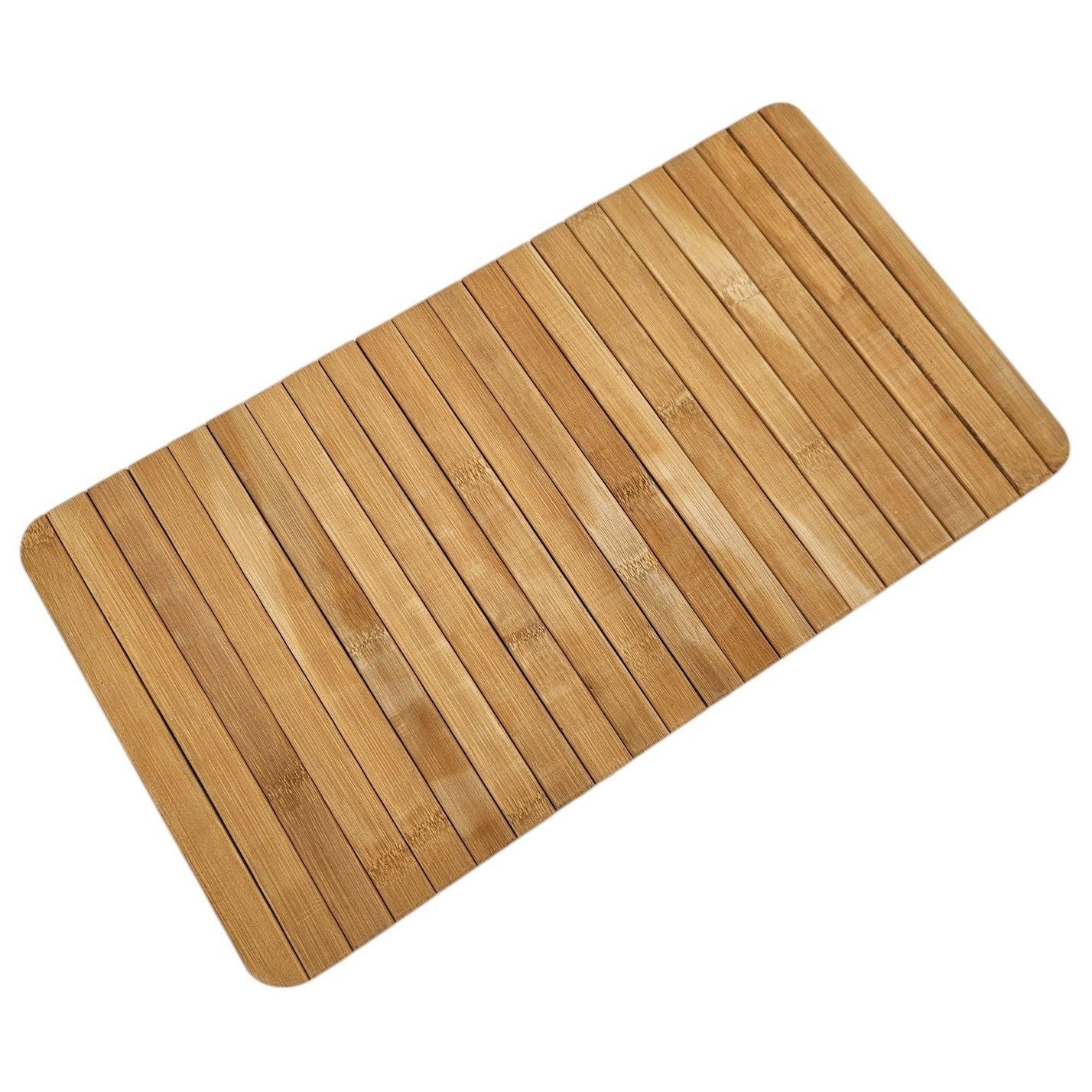 Sofatablett flexibel Bambustablett Bambus Natur anthrazit Armlehnen Schoner