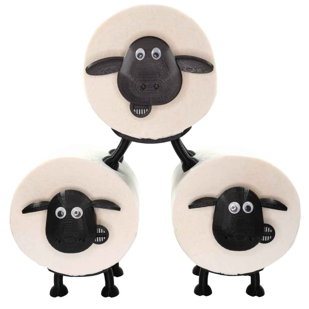 Schaf Toilettenpapierhalter nachhaltig und praktisch Badezimmerdeko