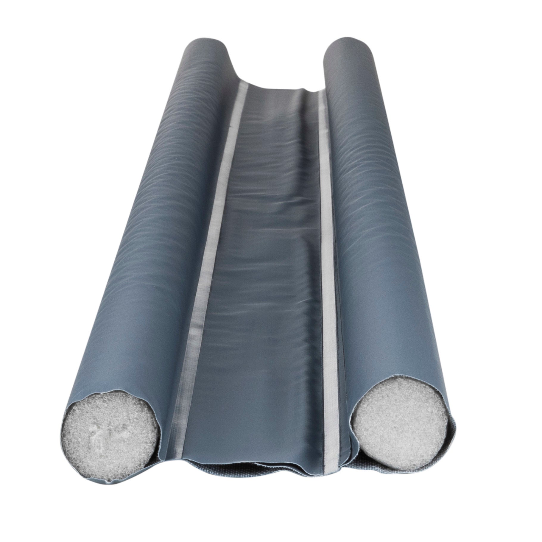 Zugluftstopper Doppeldichtung Energiesparendes 2er Set 95 cm Grau