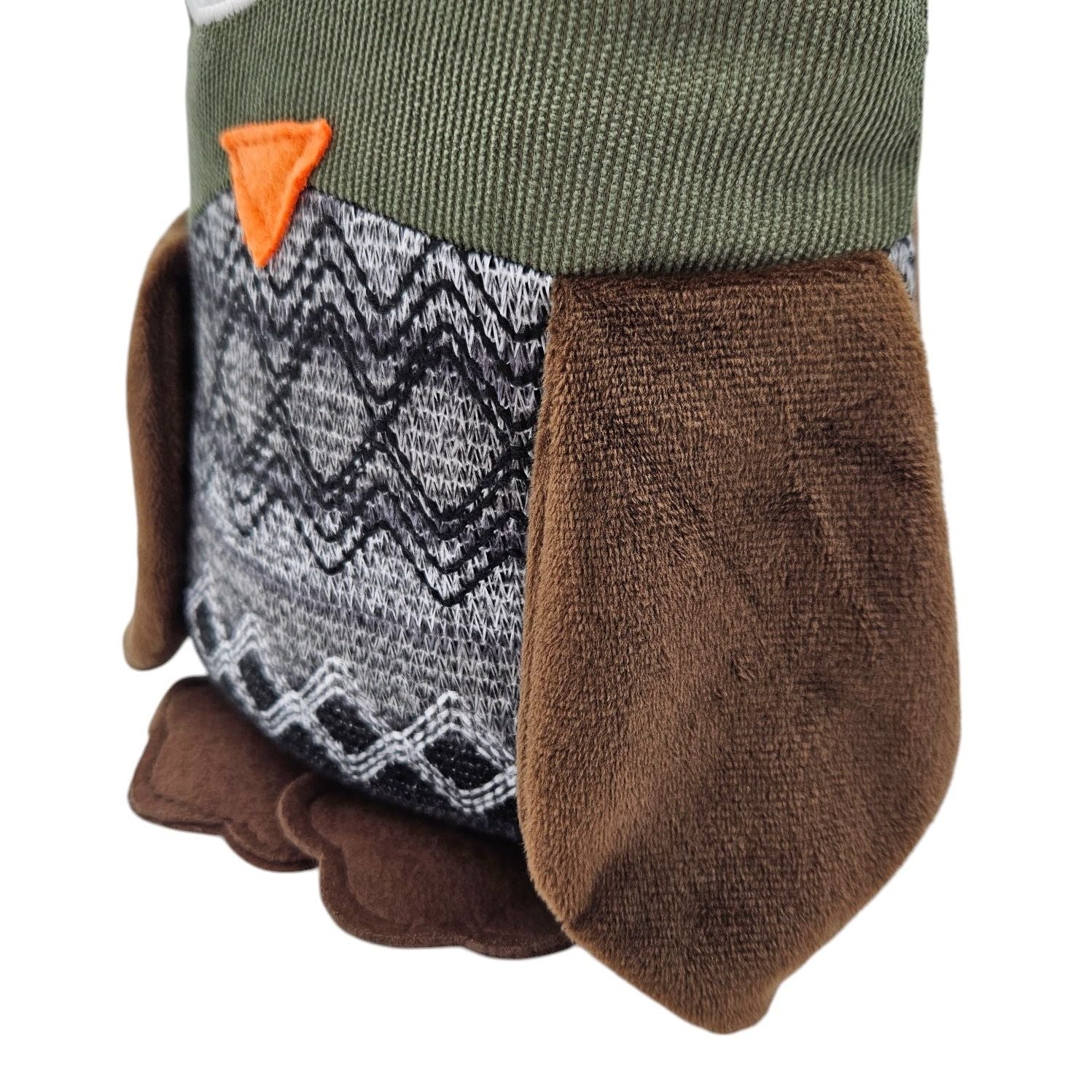 Zuverlässiger Türstopper in dekorativer Eulenform