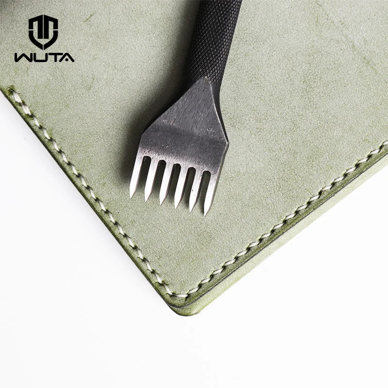 4 teiliges Lederhandwerk Meißel und Locher Set mit Diamantspitze