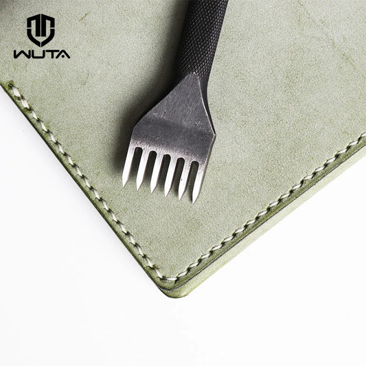 4 teiliges Lederhandwerk Meißel und Locher Set mit Diamantspitze