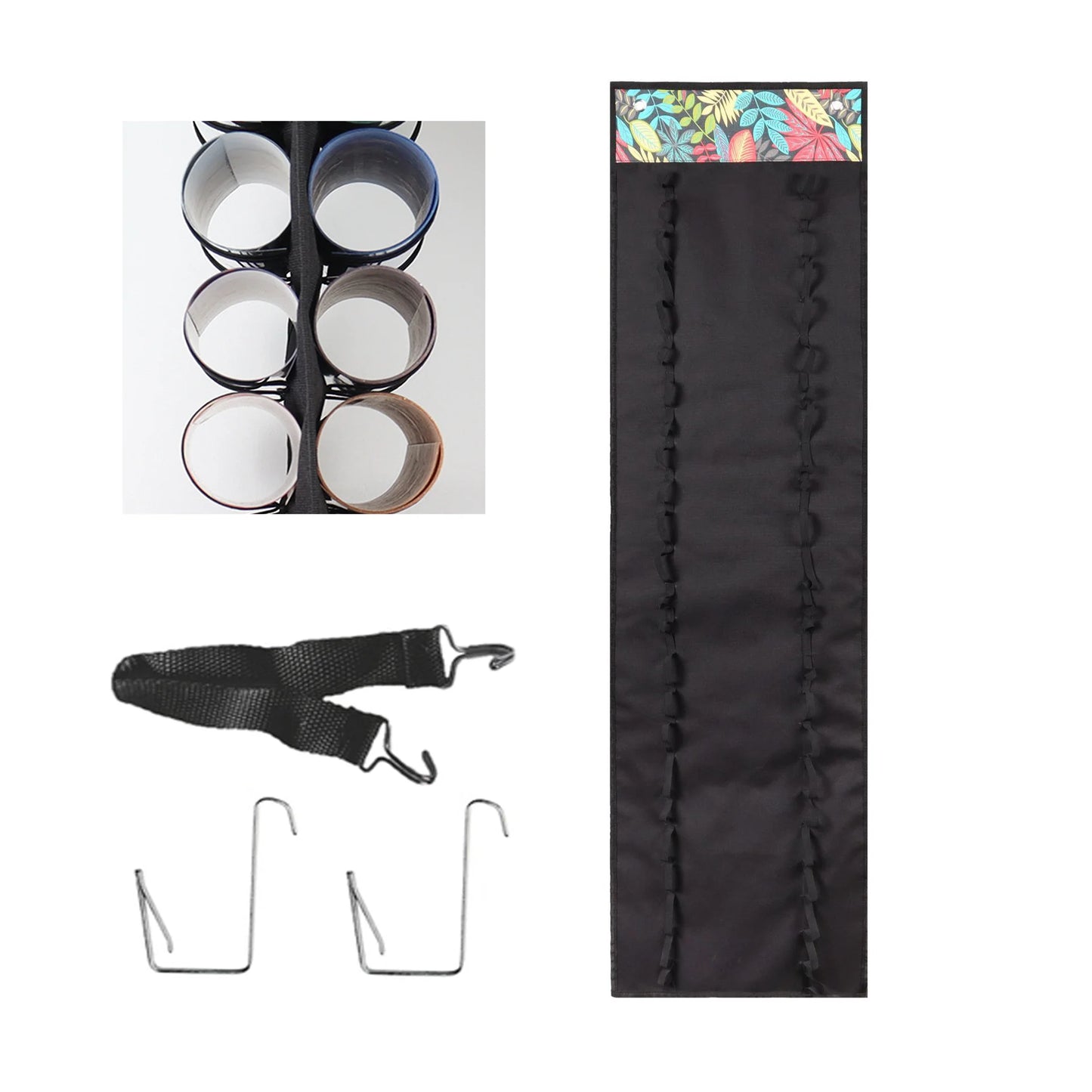 48 Fächer Vinyl Rollen Halter Hängetasche für Bastelmaterial