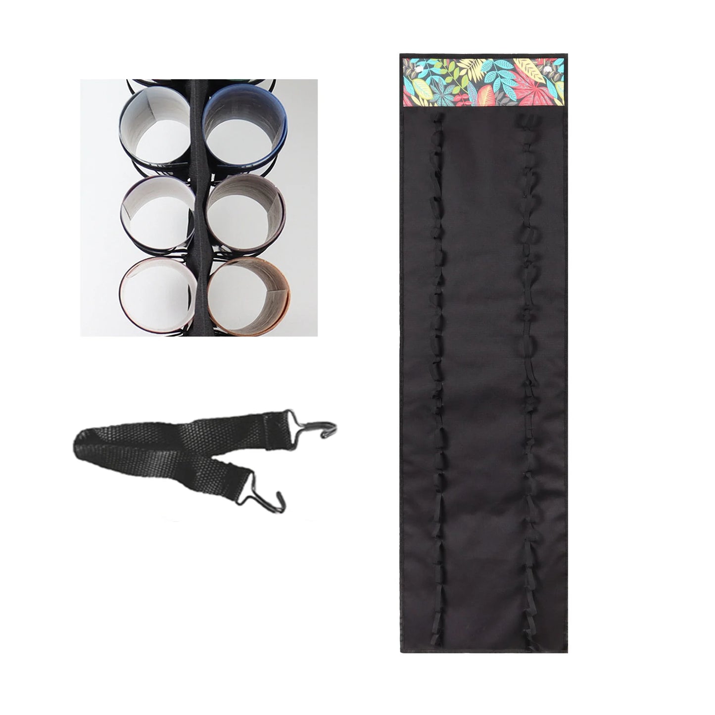 48 Fächer Vinyl Rollen Halter Hängetasche für Bastelmaterial