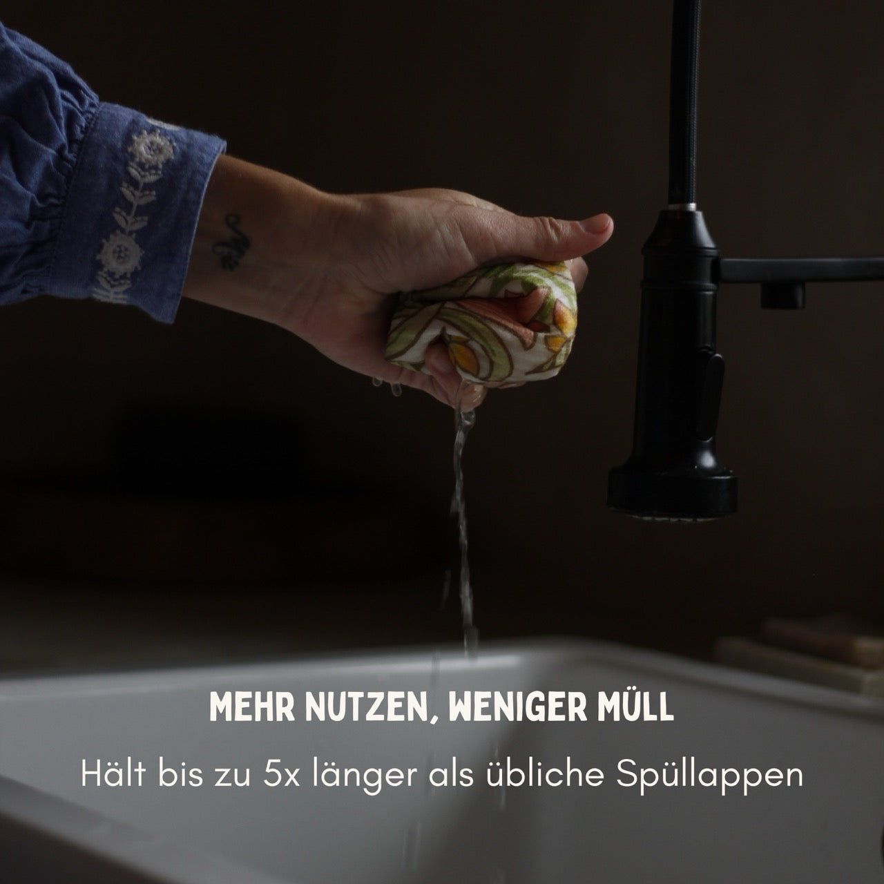 5x Art Spültücher bedruckt Set - William Morris Meisterwerke