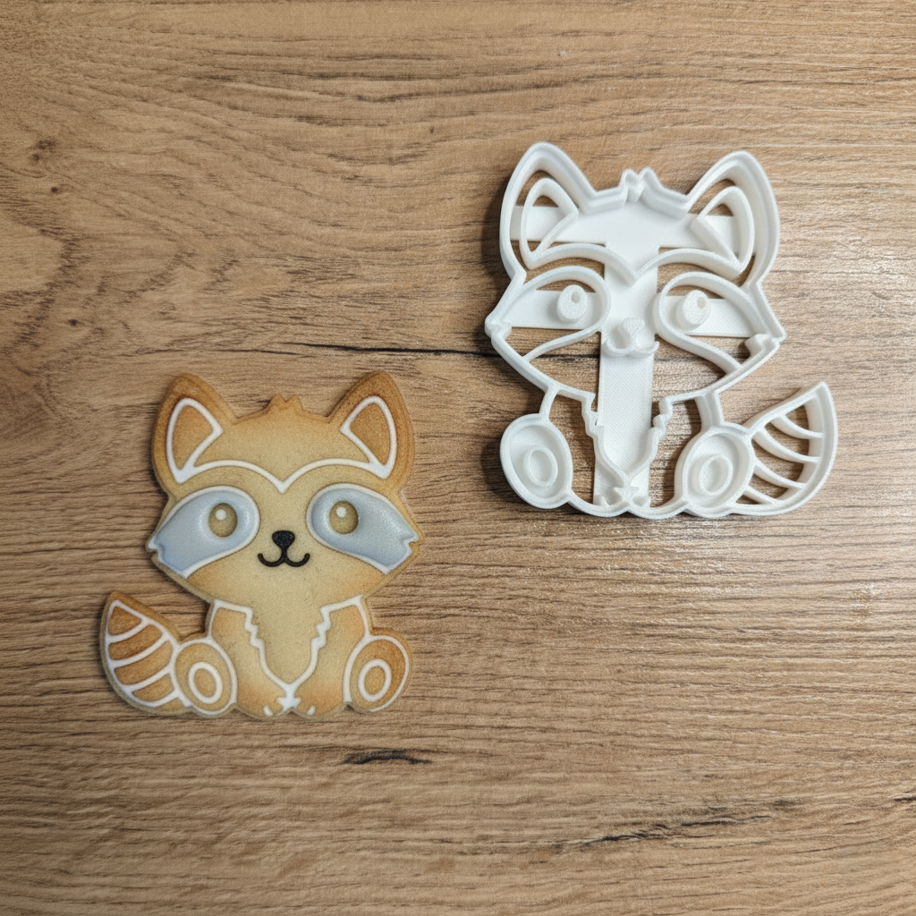 Waschbar Ausstechform Keksausstecher Backzubehör PLA 69x74x11 mm