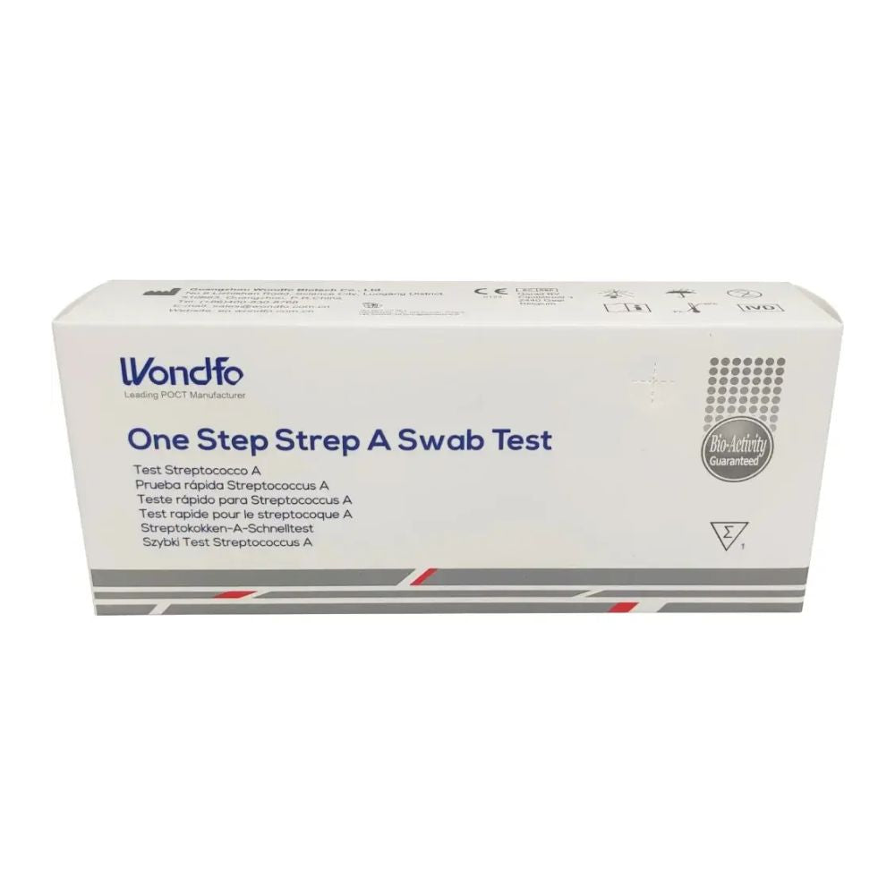 Wondfo Streptokokken A Schnelltest – Scharlach Selbsttest | Packung (1 Stück)-Altruan