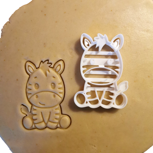 Zebra Keksausstecher Kreative Backideen Hochwertiges PLA Material