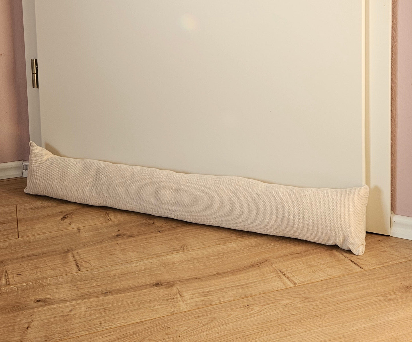 Kuscheliger Zugluftstopper für Türen und Fenster in edlen Farben