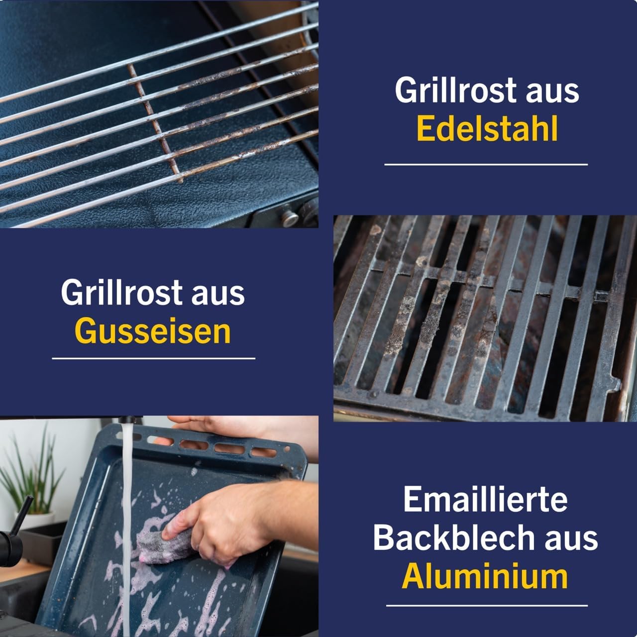 Effektive Reinigungspads für Grill und Outdoor mit XXL Größe