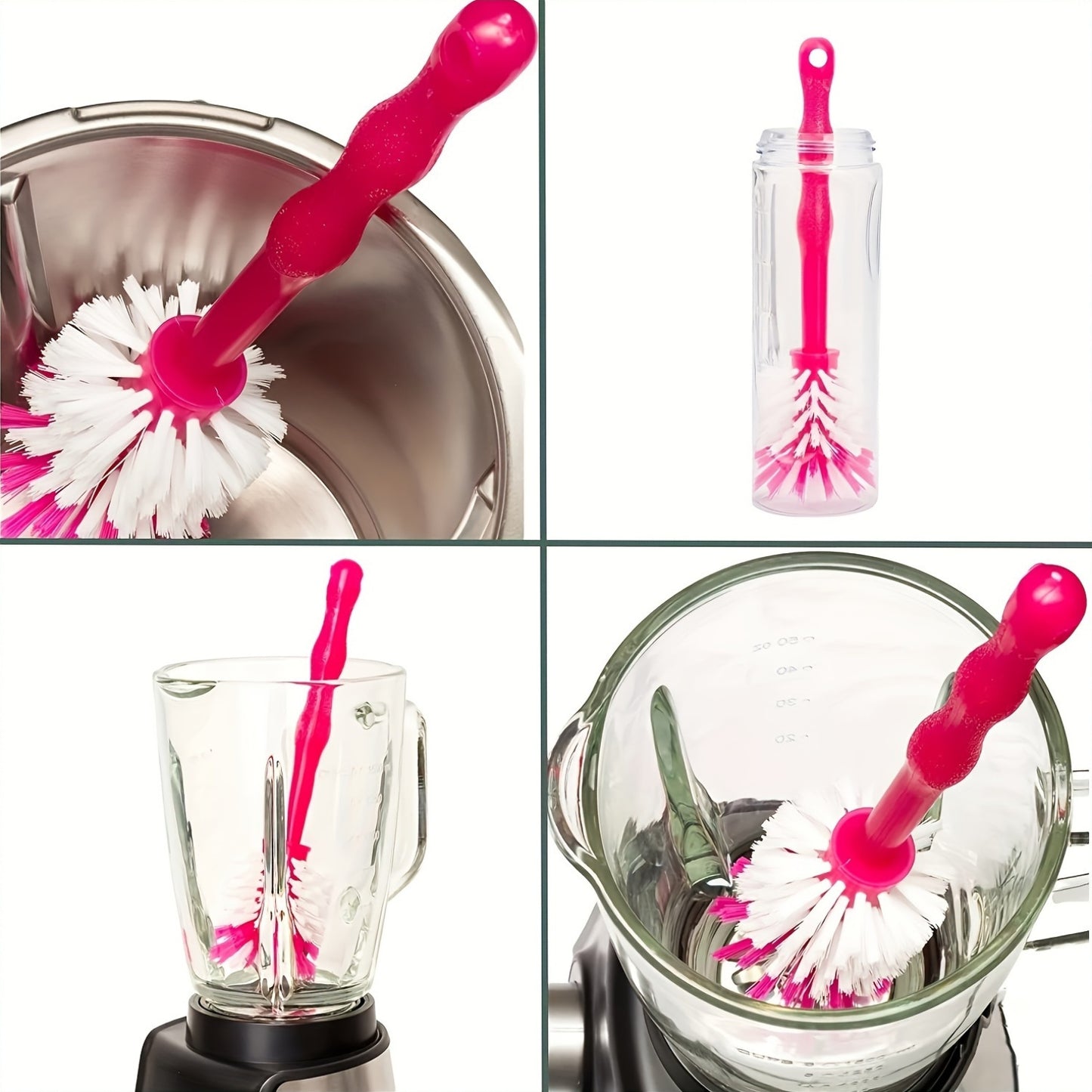 Reinigungsbürste für Küchenmaschinen und Kaffeemaschinen aus Kunststoff