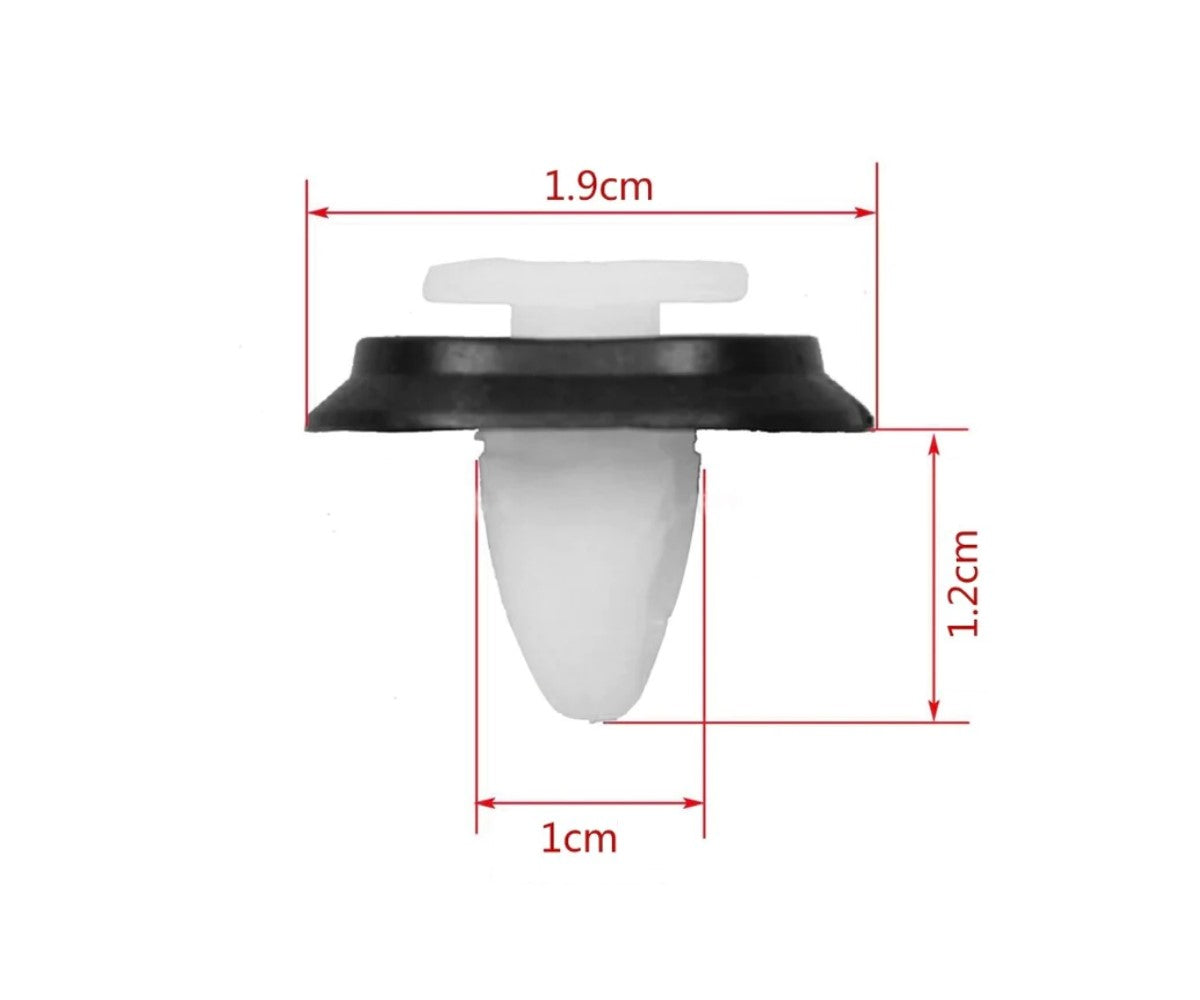 50 Befestigungsclips Verkleidung Seitenschutzleisten Fiat Ducato Citroen Jumper-Camping Pantheratec