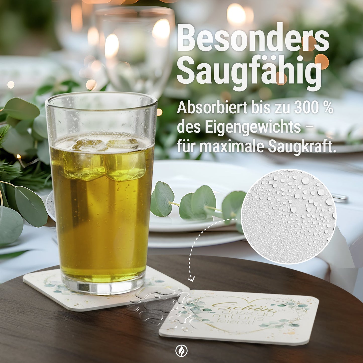 Freche Bierdeckel 50er Set mit Zweideutigen Sprüchen