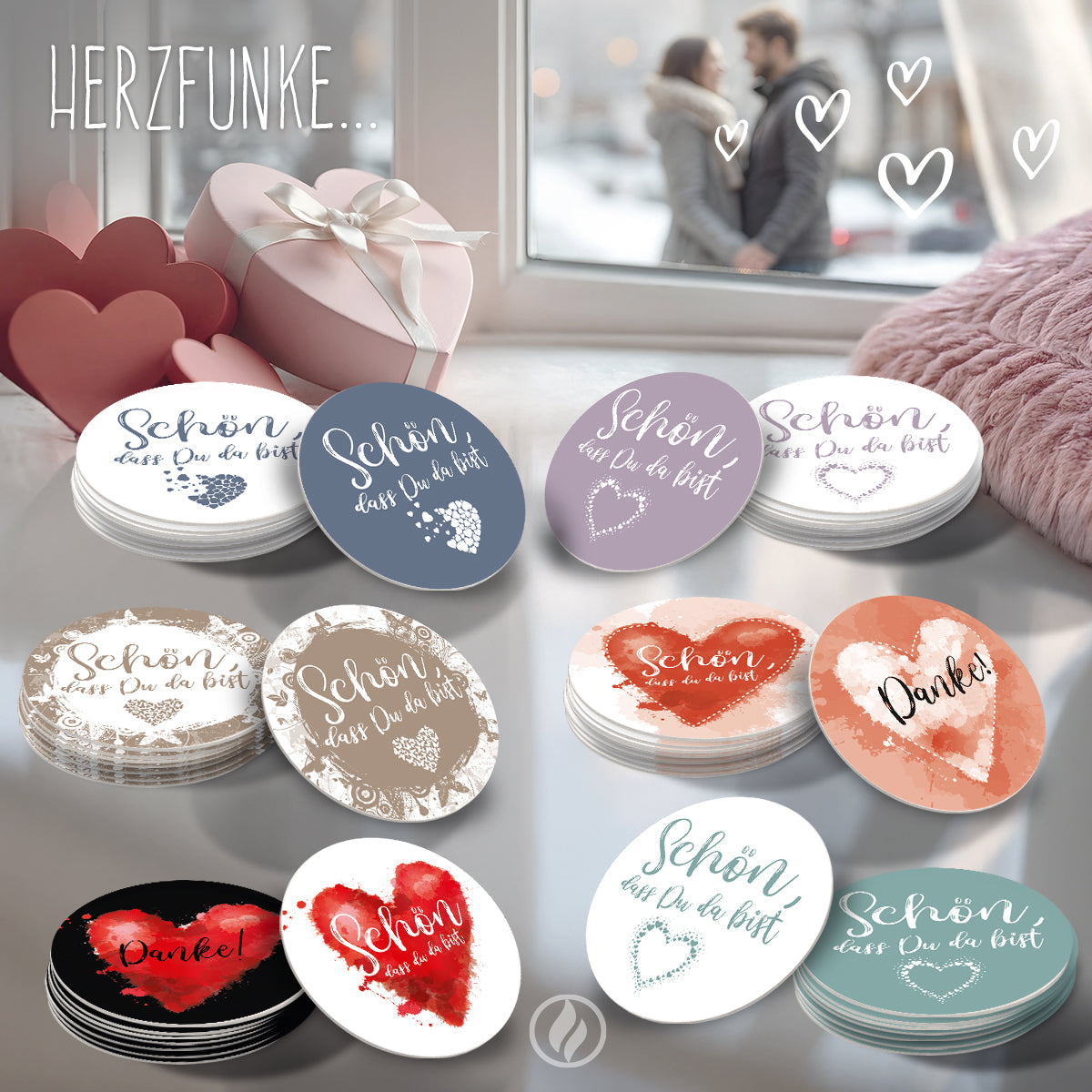 50 Bierdeckel mit floralem Schmetterlingsdesign für festliche Anlässe